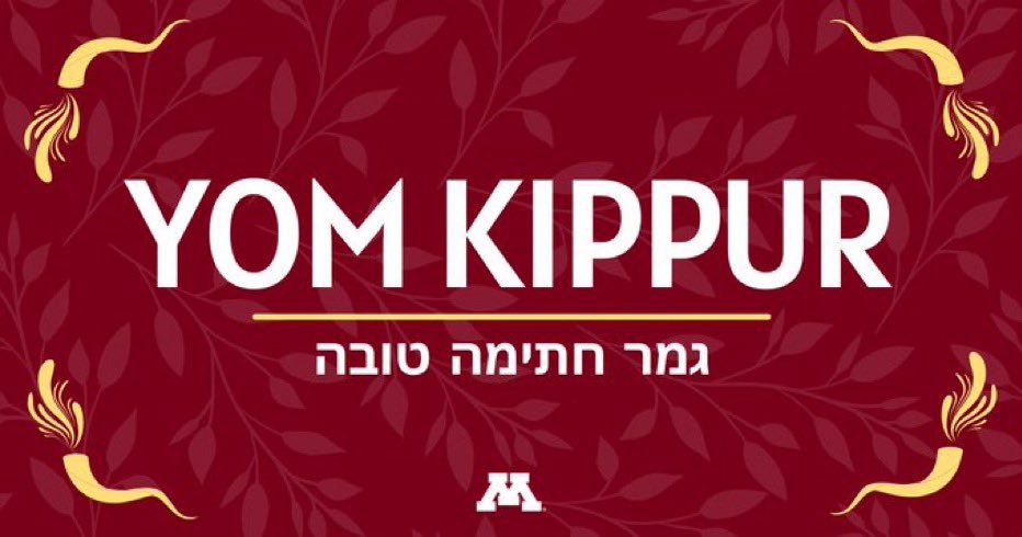 G’mar Hatimah Tovah to all who are observing Yom Kippur! The holiday began today at sundown and is a time of atonement and prayer and is holiest day of the year in Judaism. #yomkippur2023