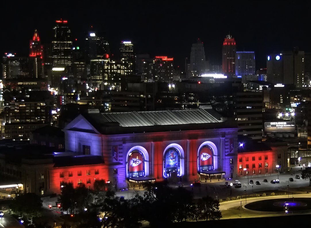 "How the (Chiefs) Kingdom lights shined just for me and you." This one's for you <a href="/tkelce/">Travis Kelce</a> and <a href="/taylorswift13/">Taylor Swift</a>.

#ChiefsKingdom #TaylorSwift <a href="/taylornation13/">Taylor Nation</a>