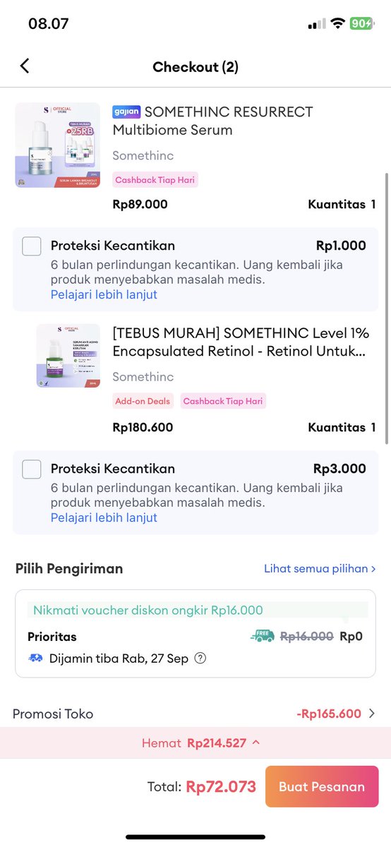 lnk23_'s tweet photo. Tebus murah serum somethinc 72k dpt 2, ini bukan near expired date yaw

https://t.co/G1xxI0hHAB

Pake fitur add on ya kalo gangerti bole dm akuu https://t.co/OHzIsTP3q5