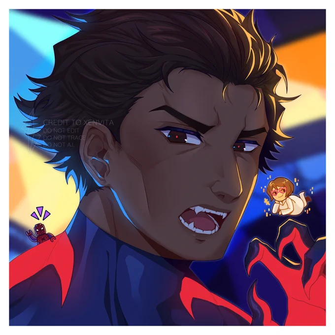 rawr. #MiguelOHara #Spiderman2099 