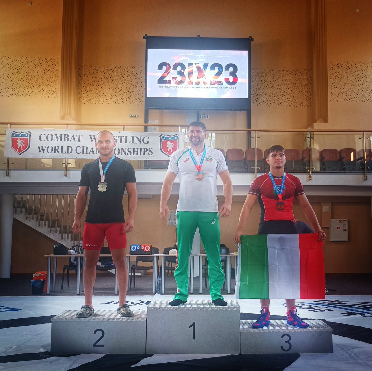 ComWresOrg's tweet photo. Some of the medalists from the World Championship 2023 https://t.co/9Ep6e2CIy0