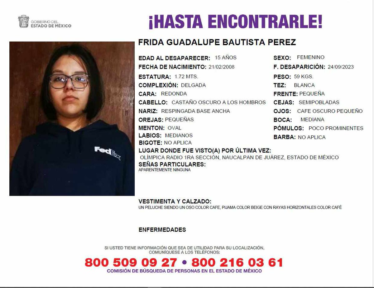 #HastaEncontrarla
#Naucalpan