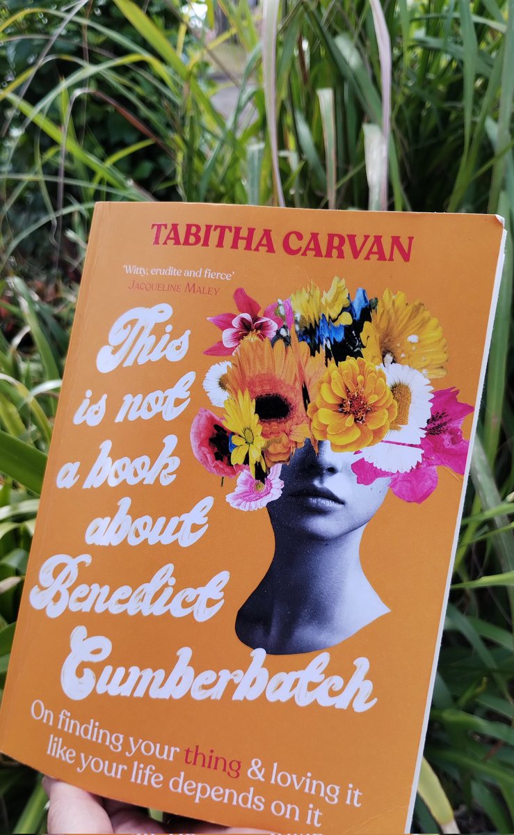Tabitha, Tabitha <a href="/tabithacarvan/">Tabitha Carvan</a>,  how I'm enjoying "This is not a book about Benedict Cumberbatch". 
It was sitting on my bookshelf well before your appearance on <a href="/Chat10Looks3/">Chat 10 Looks 3</a> but that reminded me. Even then I waited too long. What an inspiring &amp; fun treat.