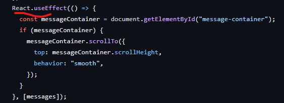 ahnfahmd's tweet photo. why people so lazy to import a hook? 🤮 https://t.co/8MPyWIHeqB