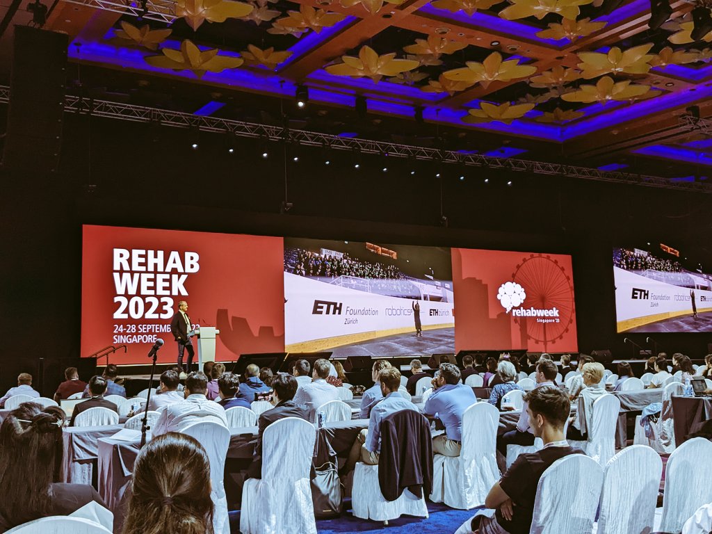 Very happy to be in Singapore for the official start of #Rehabweek2023!