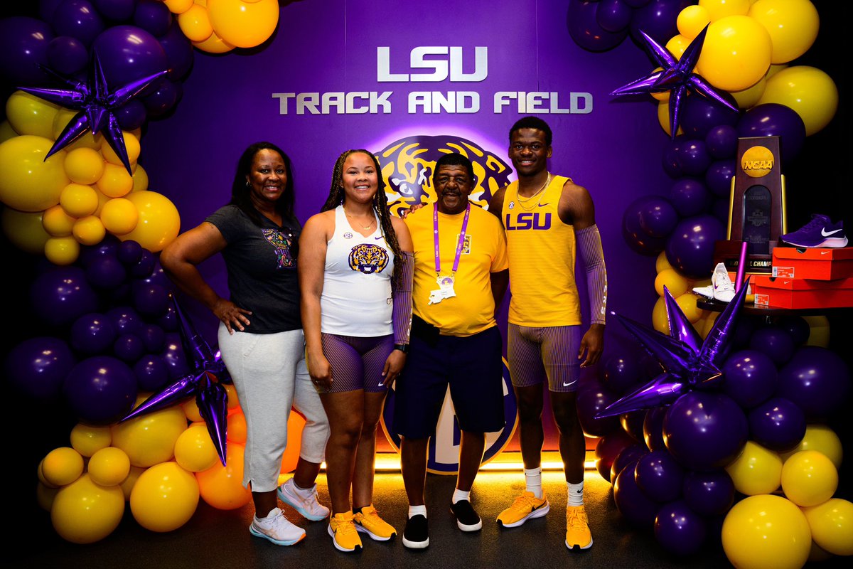 Official Visit @LSUTrackField Geaux Tigers?!! 🐅