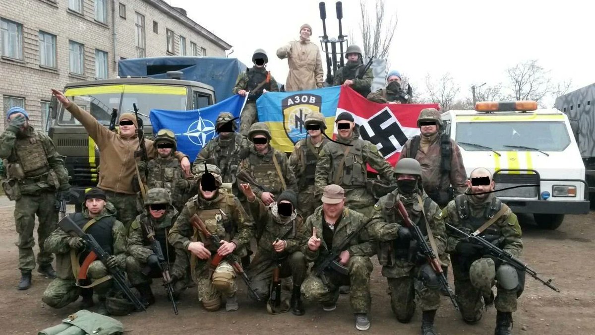 WolfOverLies's tweet photo. @colossusPhD Trudeau loves Nazis. He invited Andriy Biletsky to visit a few years ago and sent Canadian troops over to train them in 2016. He's the one who founded the Nazi Azov Battalion. Supporting Trudeau's liberals and Ukraine is supporting Nazis. https://t.co/5OGKRjUbrK