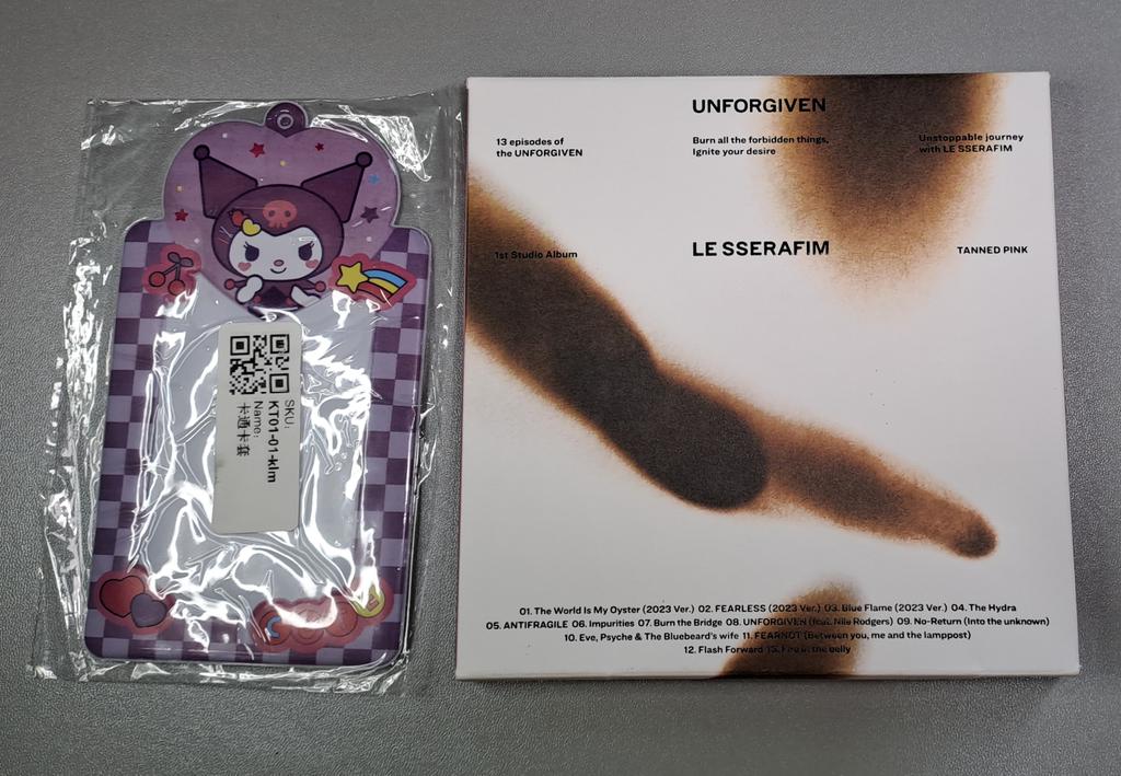 sodaconecart's tweet image. 🛒 #scnsells

wts lfb ph lsf UNFORGIVEN COMPACT ALBUM

LSF UNSEALED UNFORGIVEN COMPACT ALBUM (PINK) + Checkered Kuromi PC Holder

₱275 + pf + lsf

- on hand
- PAYO / 3 day Dop
- ❌ sensitive buyers

MOP: G-CASH
MOD: GGX

📍Cavite 🇵🇭

‼️dm/reply to claim