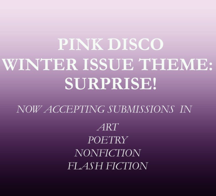 Pink Disco (@pinkdiscomag) on Twitter photo 