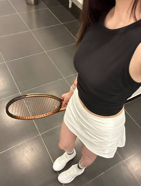 I don't focus on what I'm up against....
#tennis #Sports #Beauty