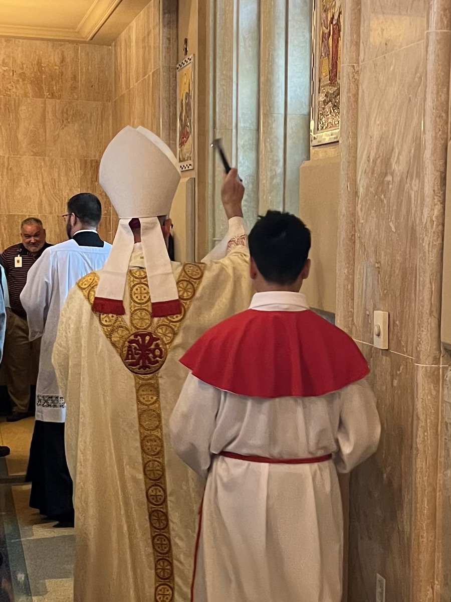 Happy Mercy Day!! What a celebration as Bishop Rice blessed our beautifully restored st John’s chapel and we celebrated Sr Elizabeth’s 60 years as a sister.  Thanks to our amazing auxiliary and individual donors who made this possible! #mercyday ⁦<a href="/MercySGF/">Mercy Springfield</a>⁩