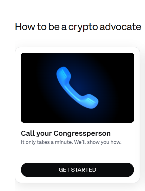 USDebtCoin's tweet photo. We have now moved to #9 on the #StandWithCrypto leaderboard!

But donations are just the first step.

Call your Congressperson today!

Go to https://t.co/jqzeGMk5yK and click on the "Get Started" button. https://t.co/41zE3JP1gz