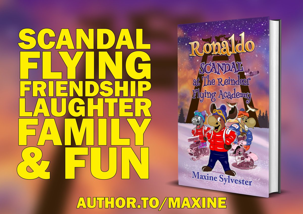 flyingronaldo's tweet photo. Review
"From all the cafes the reindeer visit to the various flying tests they must pass, each scene brings an abundance of reality with a twist. The books are quick to read but packed with thought-provoking ideas and clever commentary..."
https://t.co/1tC12a6rr8
#kidbookreview https://t.co/4cKX34pOsa