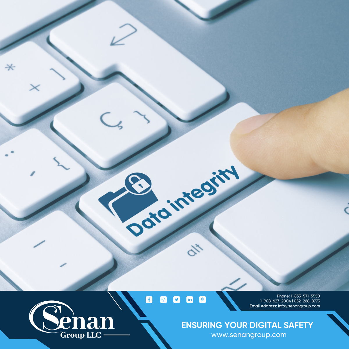 senangroupllc's tweet image. Data Integrity Programs
Data integrity programs use advanced encryption for data security. This ensures that even if someone gains access to the data, they won't be able to make any changes without detection.
#DataIntegrityPrograms #DataSecurity #AdvancedEncryption