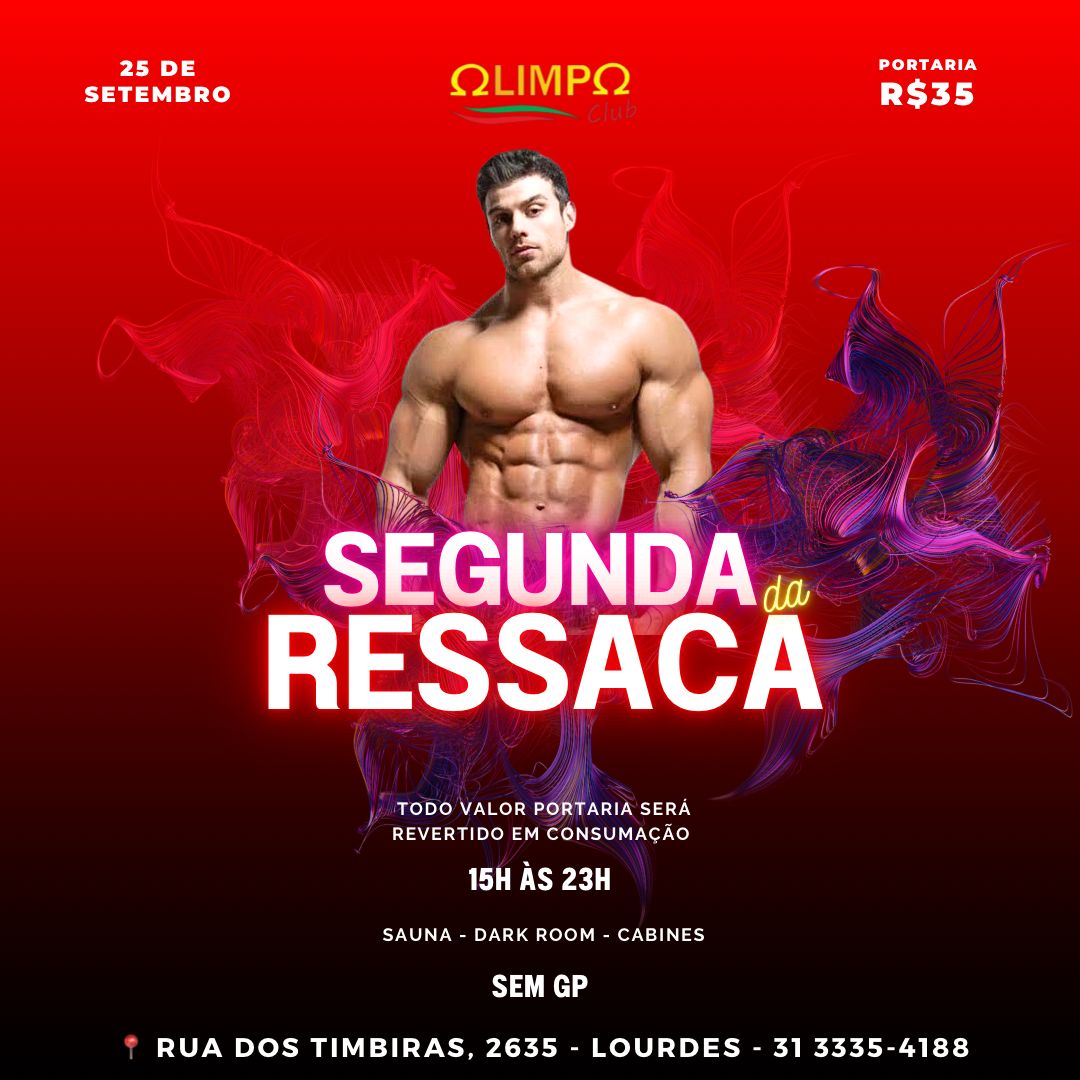 Segunda sua entrada é convertida em consumação 35 reais
