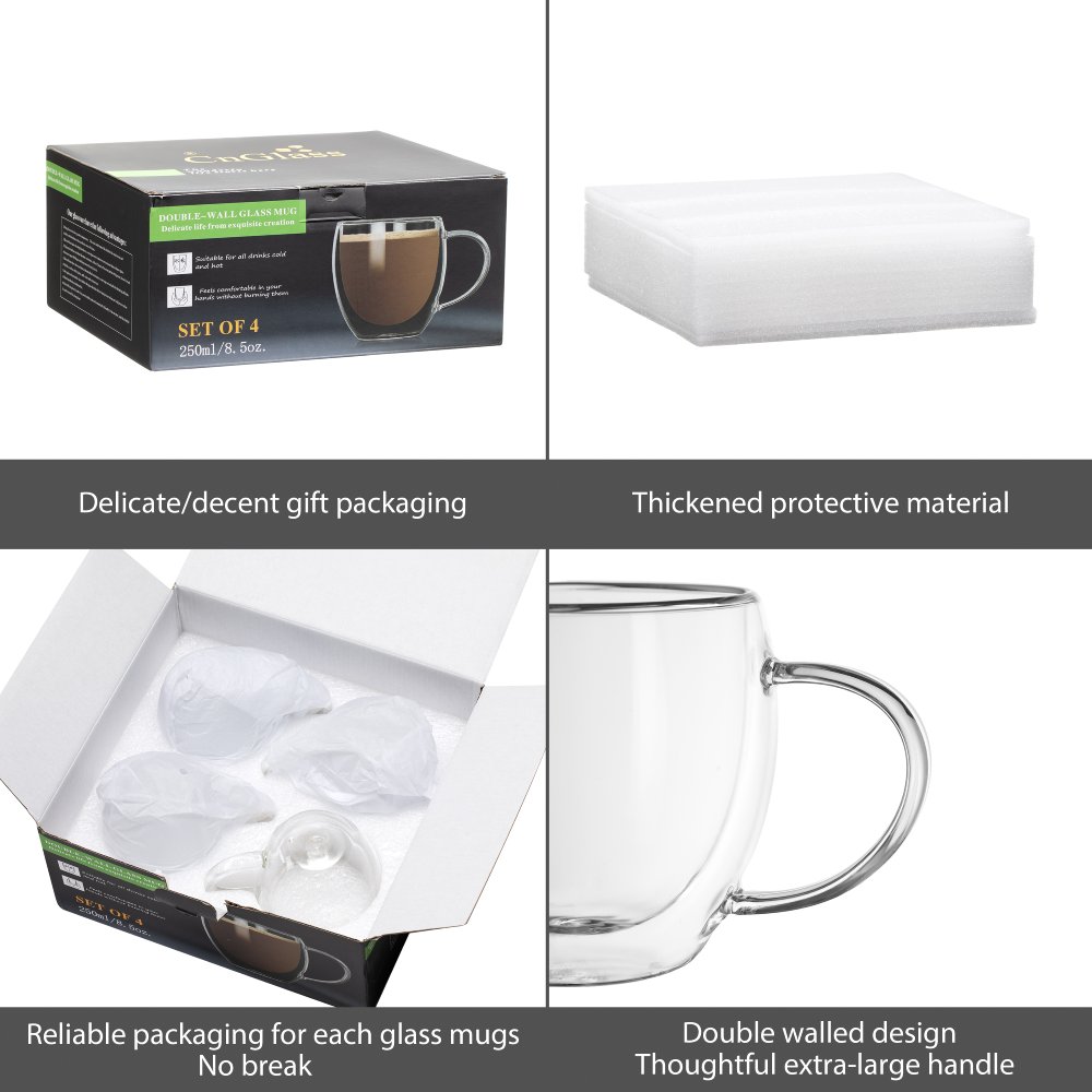 ✨Using cardboard and foam pads for glass products to ensure they are firmly fixed, otherwise they will be easily damaged during transportation.💯
#cups #glassware #teacup #coffeemug #drinkingglasses