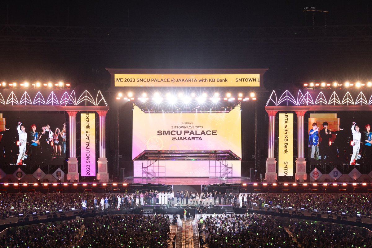 SMTOWNGLOBAL's tweet photo. #SMTOWNJAKARTA2023 #SMTOWN_LIVE_2023_JAKARTA #SMTOWN_LIVE_2023_SMCU_PALACE_JAKARTA #SMCU_PALACE #SMTOWN #SMTOWNLIVE 
#TVXQ #SUPERJUNIOR #RedVelvet #NCT #NCT127 #NCTDREAM #WayV #aespa #RIIZE https://t.co/cfNGfLqP6V
