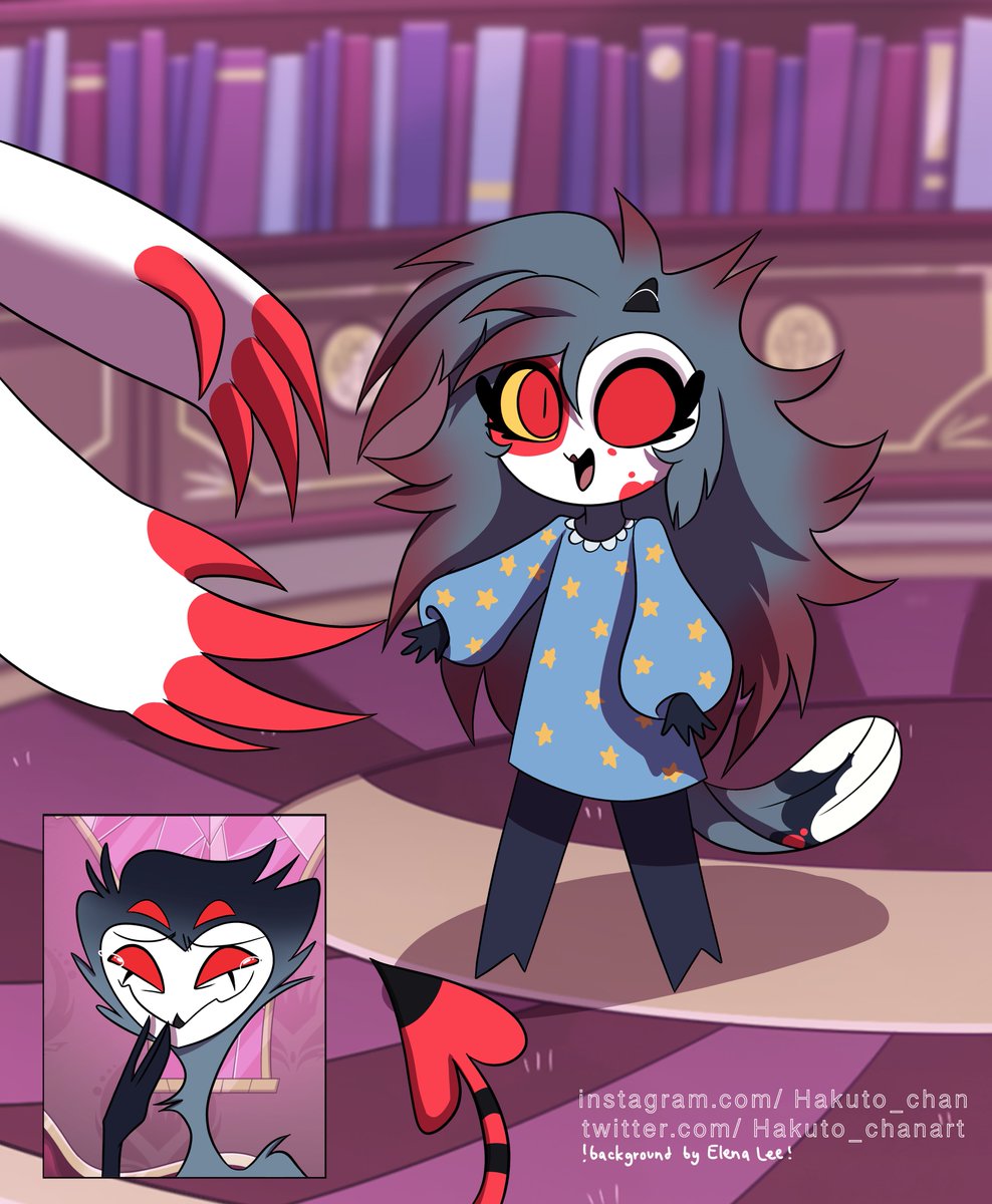 Hakuto_chanart's tweet photo. „Stelles first steps“ -Stolas
(I did NOT draw the background)
#HelluvaBoss #helluvabossoc #stolas #helluvabossstolas #oc #helluvabossfanart #fanart #HazbinHotel #hazbinhoteloc #helluvabossreference #ocreference #helluvabossoctavia #helluvabossvia #helluvabossblitzo https://t.co/P4l4A5Q8RP
