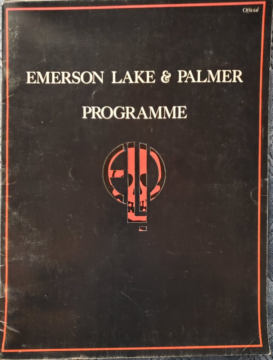 AllYearsCombine's tweet photo. Emerson, Lake & Palmer 1977 Tour Programme #ELP #EmersonLakeandPalmer #Tourprograms #concert #alltheyearscombine https://t.co/nqfzM1gBuF
