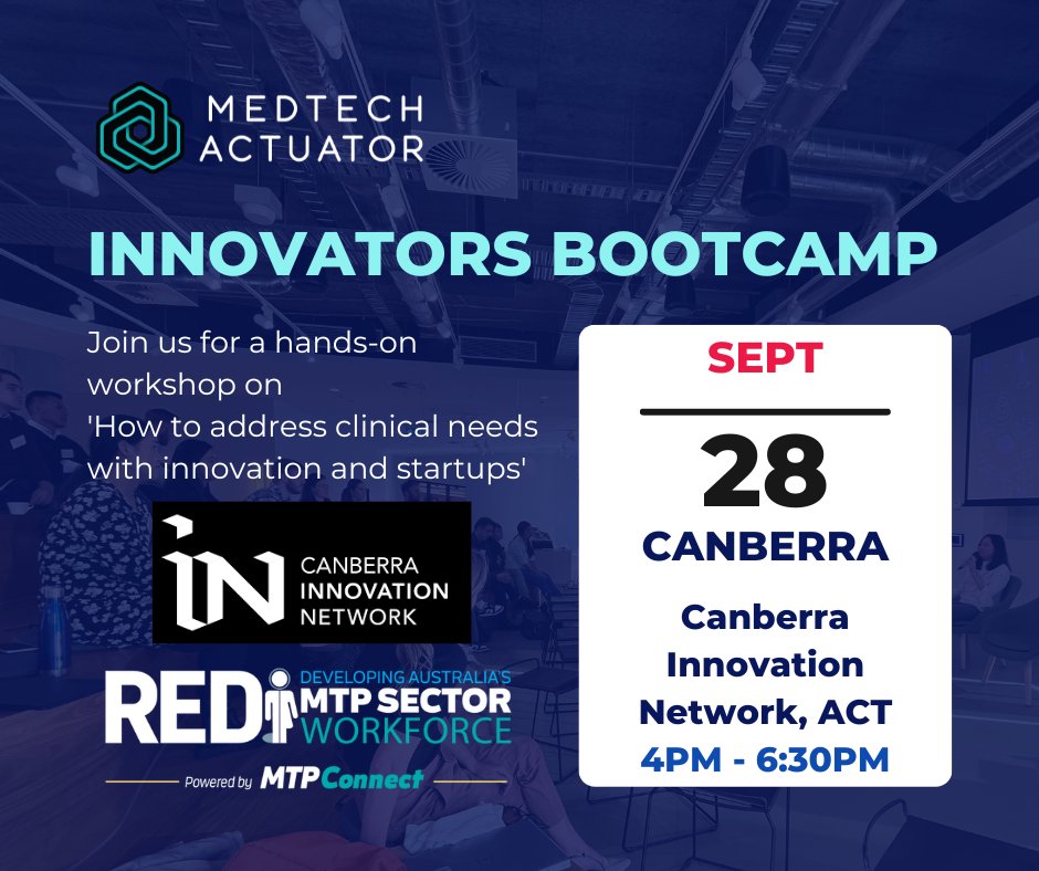Join <a href="/AuraboxHealth/">Aurabox</a> co-founders Dr. Chaturica Athkorala and Christopher Skene for a fireside chat on "Building Blocks to Entrepreneurship" at the Innovators Bootcamp in Canberra on September 28th from 4pm-6:30PM AEST.Register now- events.humanitix.com/medtech-actuat…