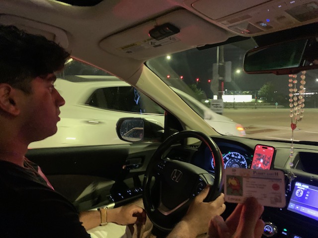 APESPranaya's tweet photo. Carpooling with my friends to the Franklin vs. Oak Creek game. @franklinlorax #apesintro https://t.co/Chh1hIBfmc