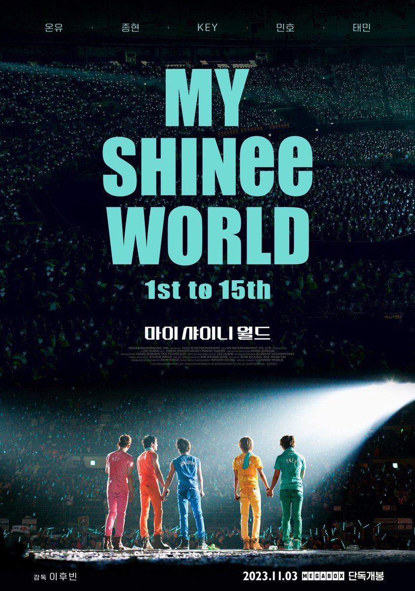 SHINee's tweet image. 샤이니, 데뷔 15주년 기념 영화 티저 포스터 공개! ... 11월 3일 개봉 예정!

SHINee has released a teaser poster of a film celebrating its 15th anniversary … To be released on November 3rd

n.news.naver.com/entertain/arti…

#SHINee #샤이니
#MY_SHINee_WORLD #마이_샤이니_월드