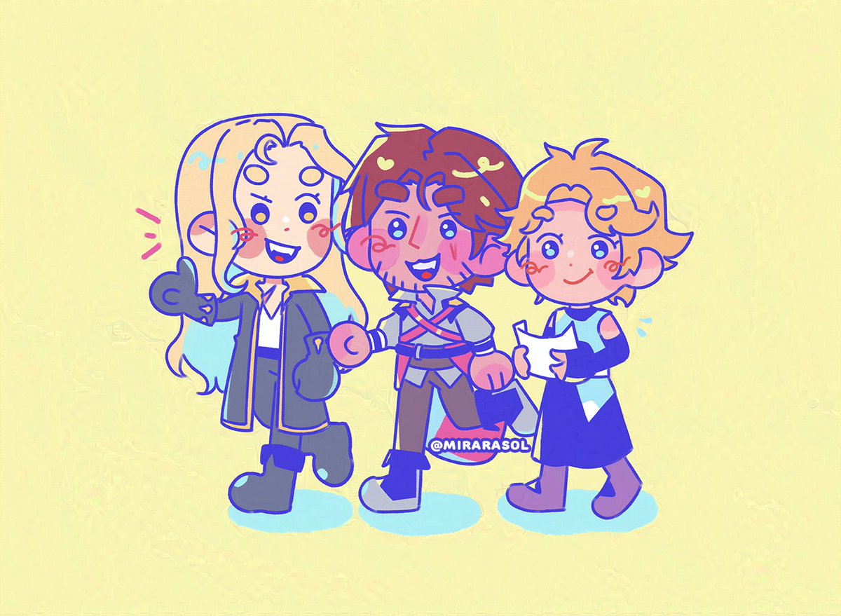 Recently missing their silly banters. 🥺 #CastlevaniaNetflix