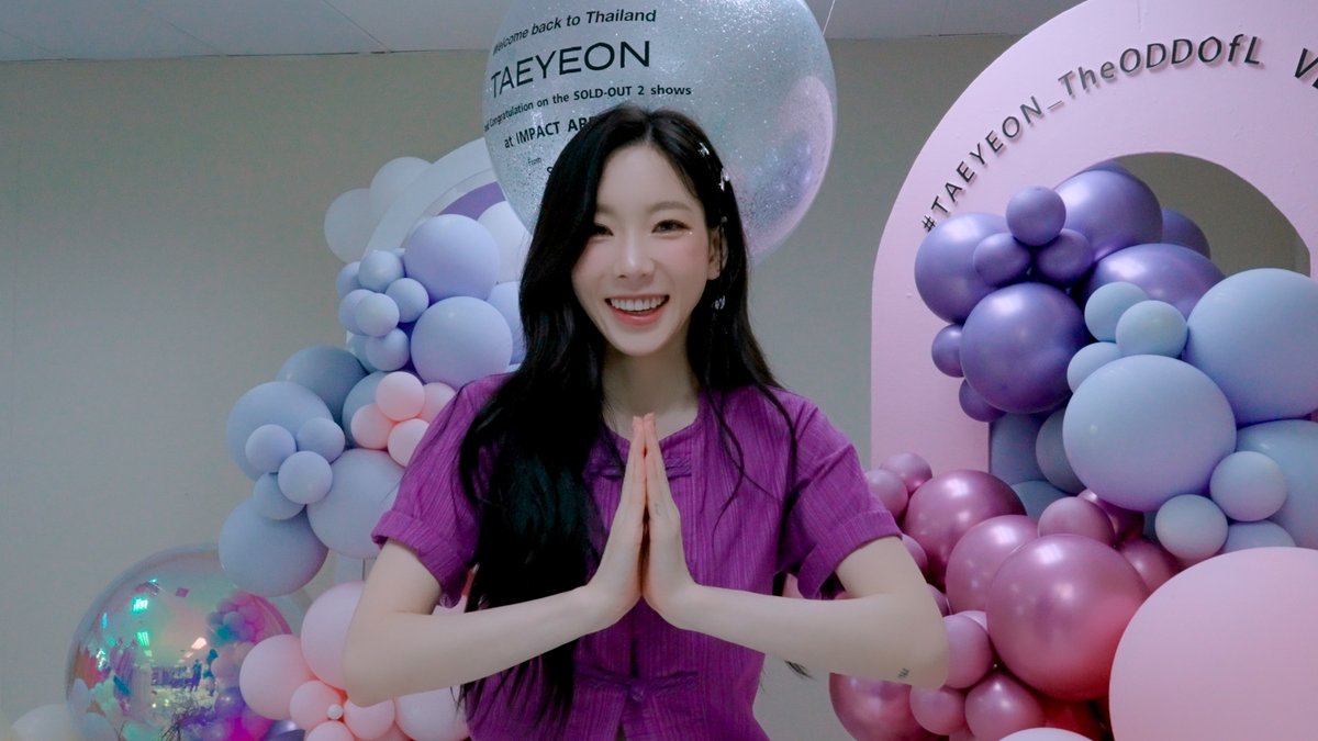 See you next time BANGKOK🥹✨ | TAEYEON CONCERT in BANGKOK | 'The ODD Of LOVE' EP.10

youtu.be/I5zkhsrjq3Y

#태연 #TAEYEON #TheODDOfLOVE #TheODDOfLOVE_in_BANGKOK
#TAEYEONCONCERT_TheODDOfLOVE
#Behind