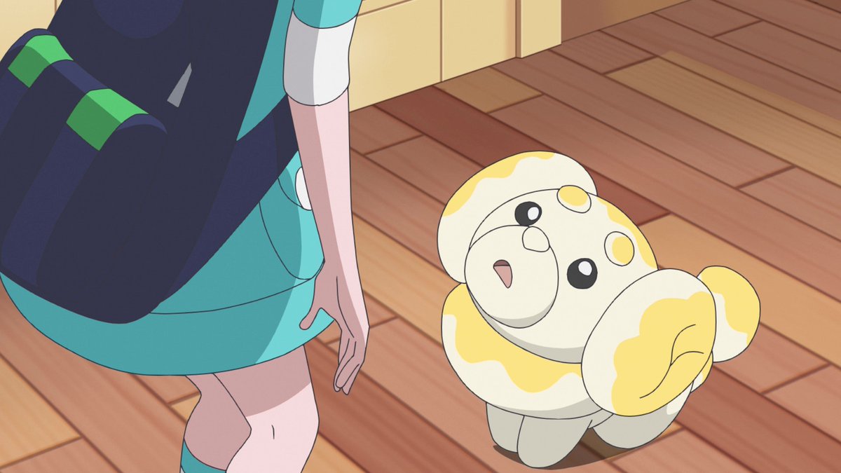 anipoke_PR's tweet photo. 今日は9月26日✨
ということで…ポケモン図鑑No.0926
こいぬポケモン #パピモッチ を紹介🎉

#アニポケ 第9話に登場しました💫
リコの父・アレックスのポケモンですが、
リコとの仲良しぶりを見た #ニャオハ はご機嫌ナナメに…

その後、仲良くなった2匹を
アレックスが素敵な絵に描いていましたね✨ https://t.co/sI1PkYDxn8