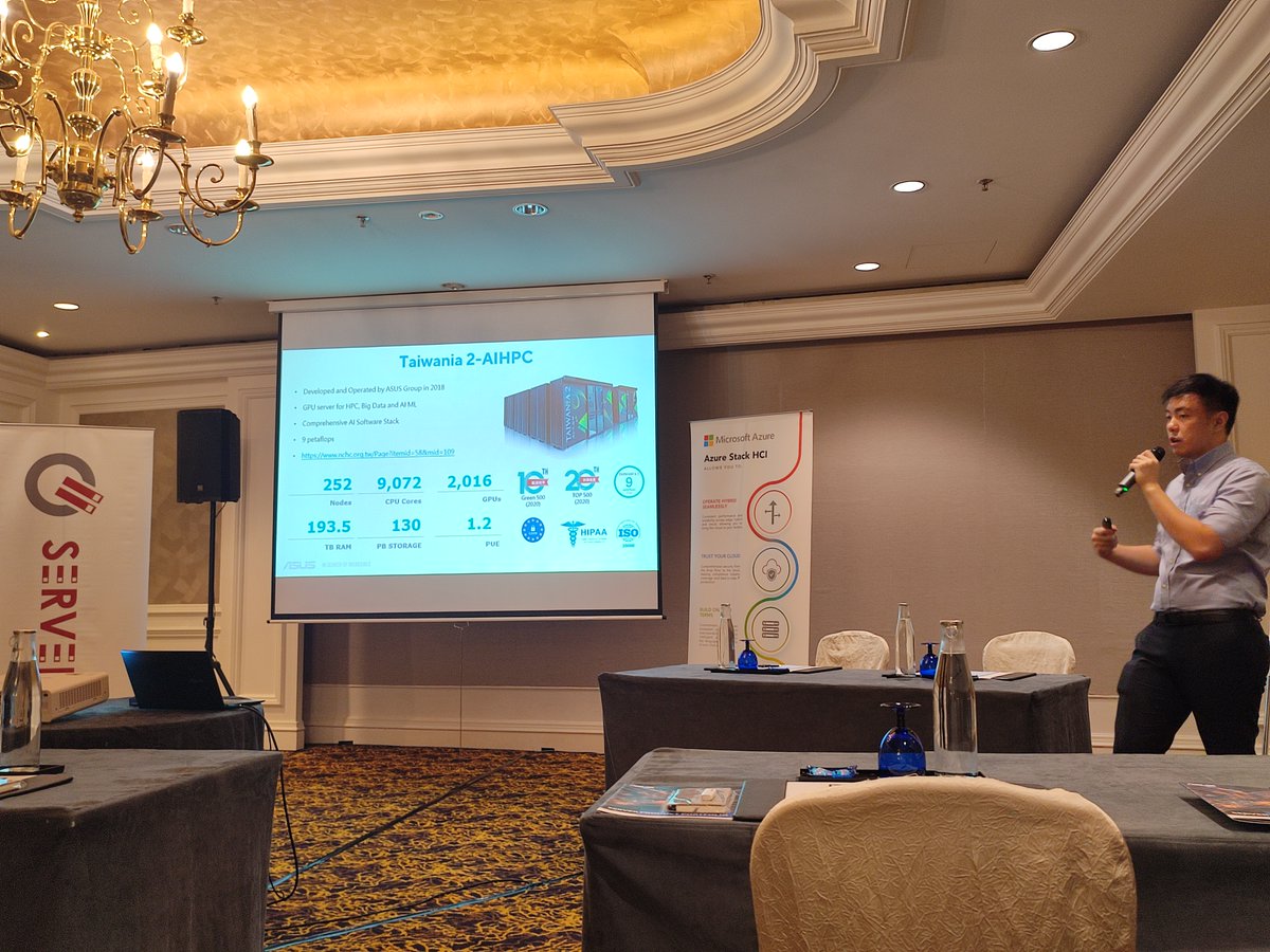 Serveron_SB's tweet image. Reflecting on last week’s event, we've made possible through collaboration with industry leaders Microsoft & ASUS.
Many thanks to all who joined us; Stay tuned for more knowledge-sharing opportunities and partnerships on the horizon! 🌟
#Microsoft #AzureStack #ASUS #GPUserver