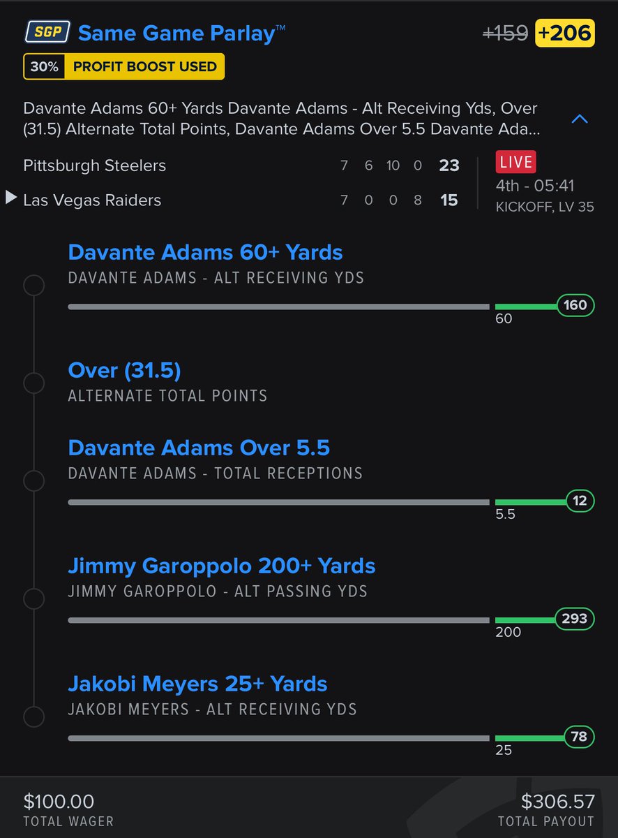 BOOST + <a href="/propsdotcash/">Props.Cash</a> = MONEY… I made these SGP 30 min before the games and Props.cash made it so easy to find winners $100 ➡️ $600 in less than 5 hours 🔥

USE MY CODE “BEAR25” FOR 25% OFF AND START MAKING MONEY ⭐️

YOU WILL NOT REGRET IT 😅

VAMOSSSS 🔥