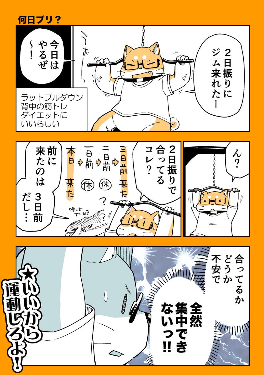 コレって2日ブリで合ってます?
#漫画が読めるハッシュタグ 