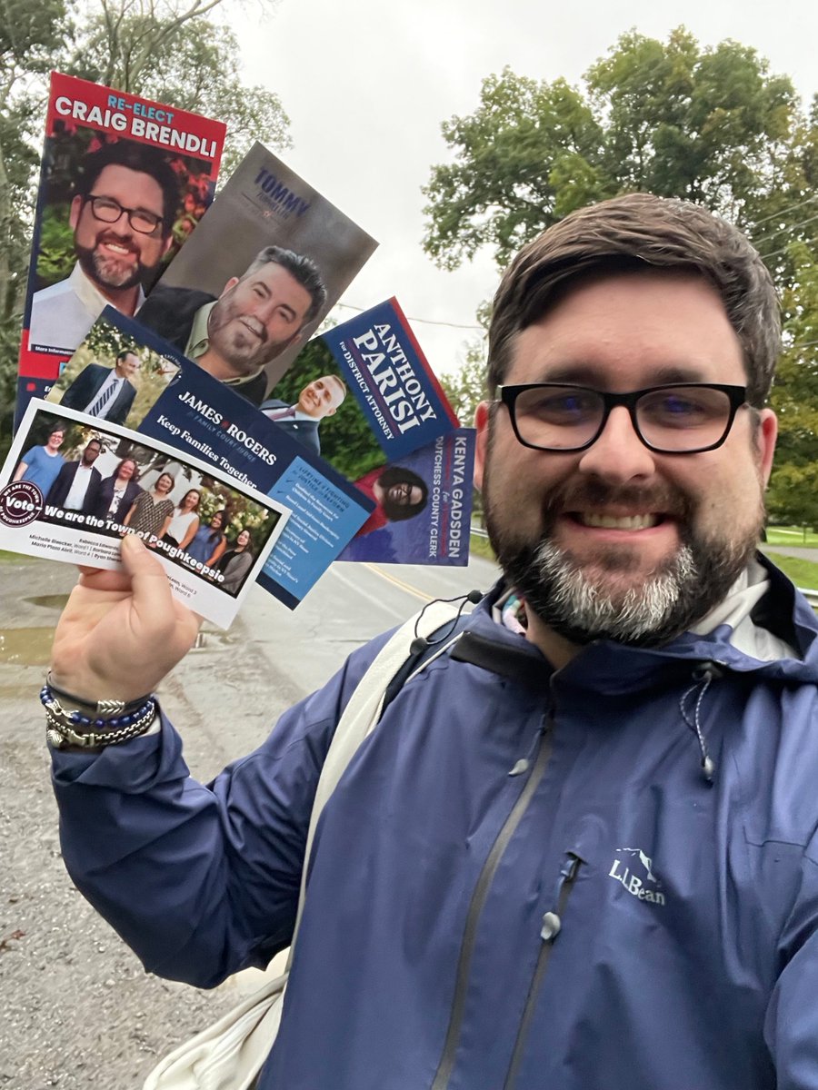 CraigBrendli's tweet image. Rain won’t stop democracy! It’s almost time to vote Poughkeepsie!
🗳️ Early Voting: October 28th - November 5th
🗳️ Election Day: Tuesday, November 7th, 2023
#poughkeepsie #poughkeepsieny #poughtential #pkgo #dutchess #dutchesscounty #dutchesscountyny #hudsonvalley