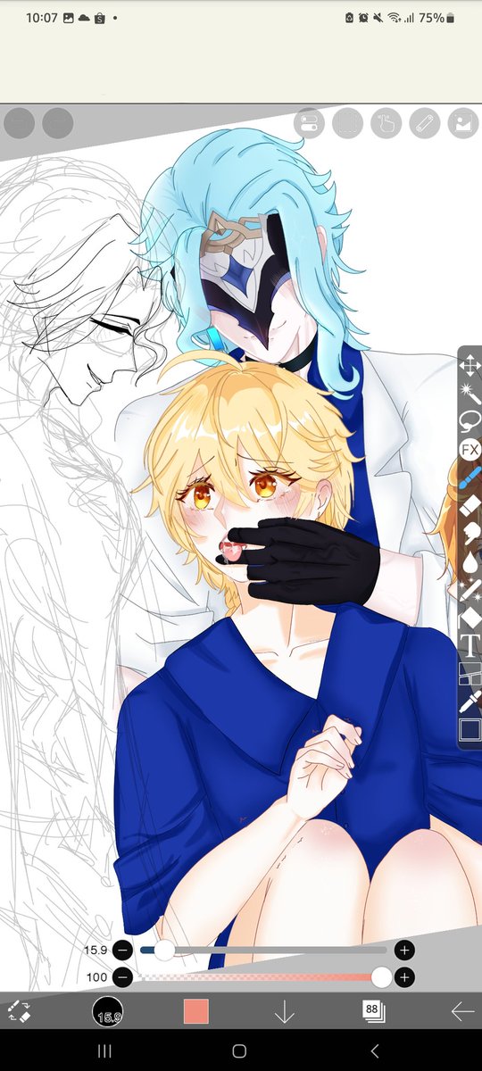 rose_pr1's tweet image. wip :p #dottother #pantather #childether