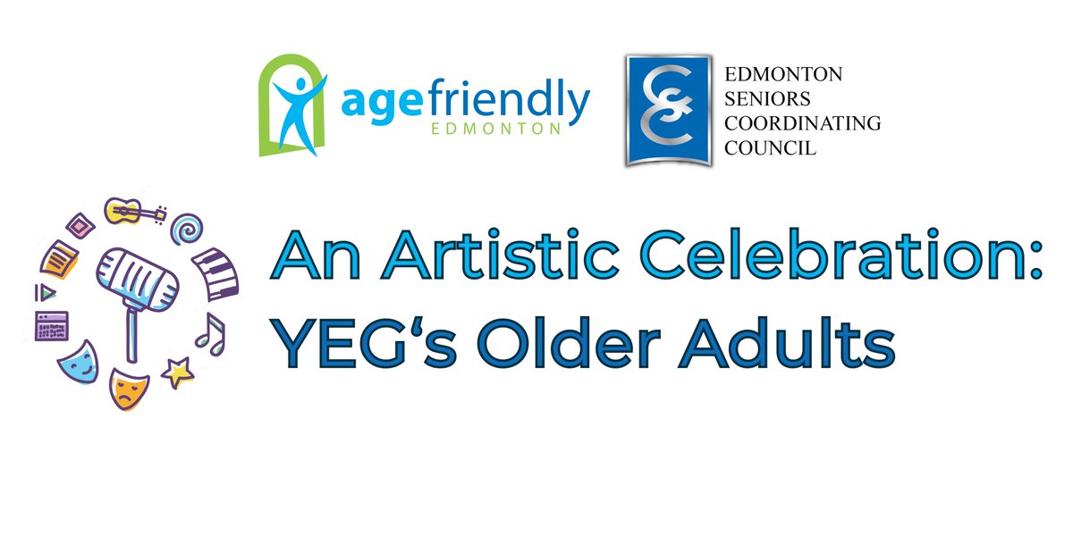 Register today for the Artistic Celebration: YEG's Older Adults event happening on October 4! Come out and celebrate Edmonton's older adults as they perform their artistic talents!

…ebrationYEGOlderAdults.eventbrite.com