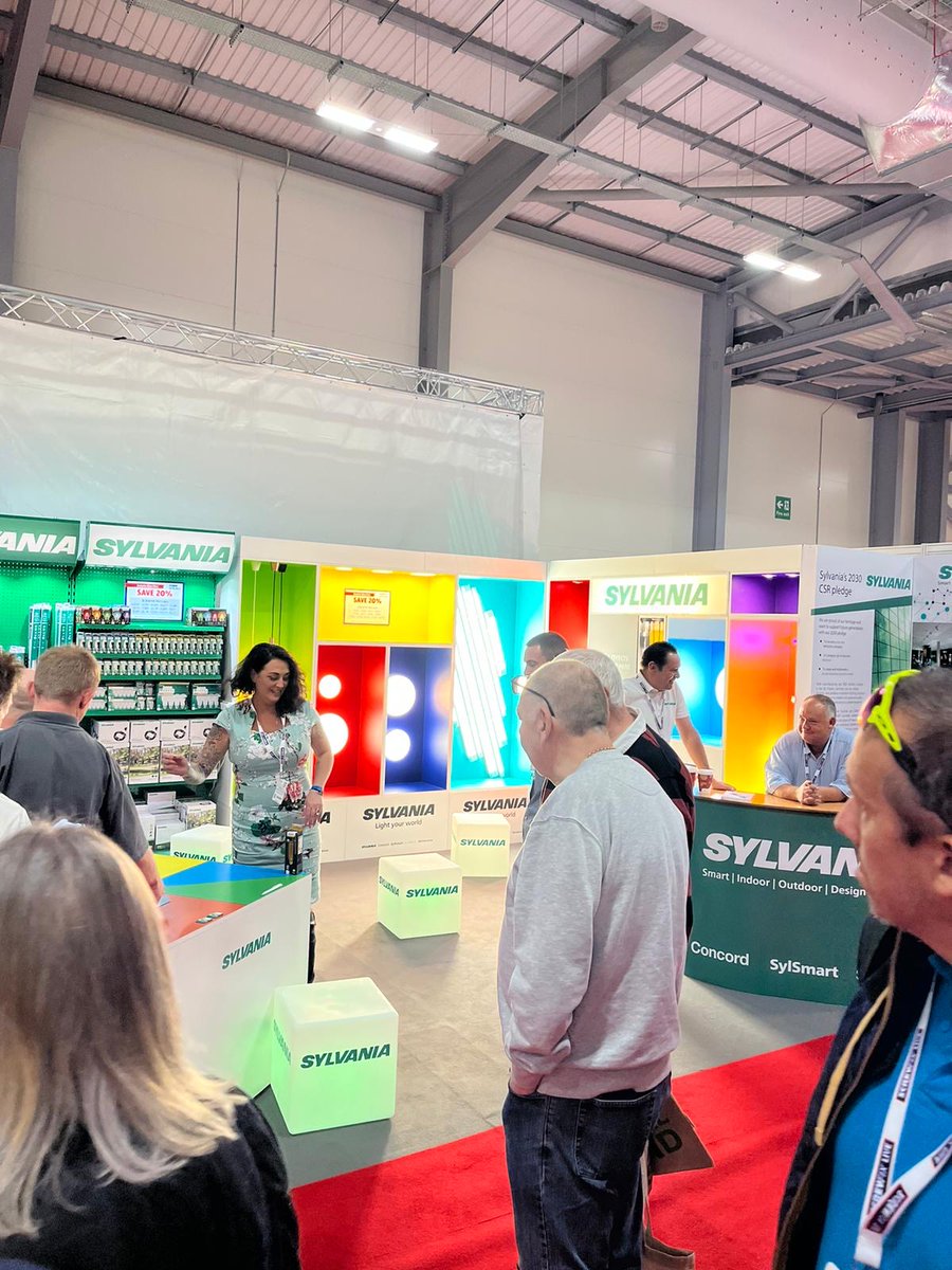 Excellent weekend exhibiting at Screwfix Live 2023.

Some of the Sylvania Lighting UK team were on the stand across the 3-day exhibition and were blown away with the feedback we received.

See you next year!

#screwfixlive2023 #tradeshow #retail #sylvania #lighting