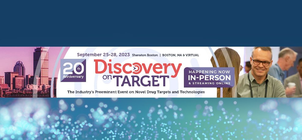 Don’t miss CEO, Gordon Hamilton's presentation: “Magnetic force spectroscopy – a novel approach to Improve the hit-to-lead and lead optimization phases of RNA-targeted small-molecule drug discovery.” 

⏰ 8:30am EDT

🗓 Day 2: Wednesday 27th September 

📍 Boston, MA, USA