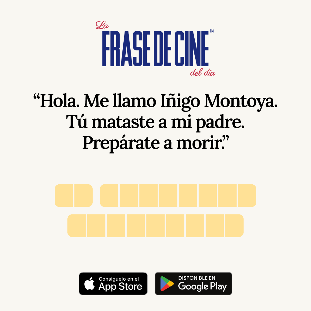 FraseCineDelDia's tweet photo. #LaFraseDeCineDelDia #100
¿Adivinas la #pelicula? #Frase de Mandy Pantinkin en 1987.
Descarga y juega con #AppStore y #GooglePlay!
https://t.co/fmSVujT3WO
https://t.co/0quc2D7D1g
#ios #android #juego #peliculas #frases #cine #frasedeldia #app #princesa #x #prometida #palabras https://t.co/6JokpwQ57W