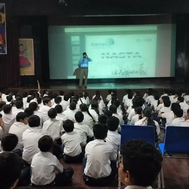Kampnasta's tweet photo. On 25th September, 2023 KAMP Organized a Motivational &amp; Wonderful Session at OPG World School, New Delhi.

#kampnasta #kampnasta2023 #nastaregistration #kampknowledgesharingsession #kampexcursion #scientificexcursion #CSIR #opgworldschool #kamporientation #studentlife #kampnasta https://t.co/o3p1tdhut9