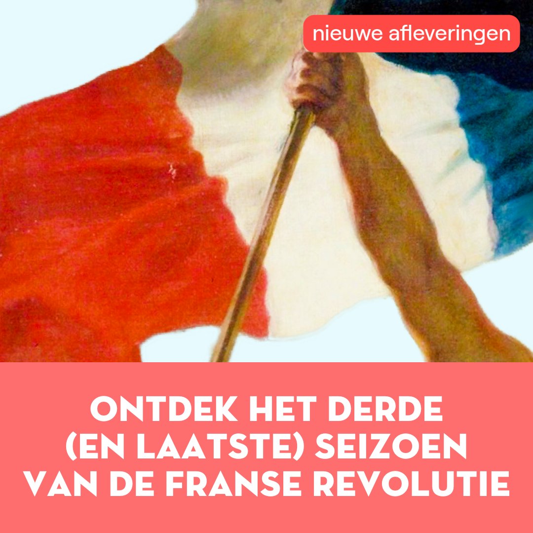 Hoe verliep de Franse Revolutie eigenlijk in onze contreien? Waaiden begrippen als 'vrijheid’ en ‘gelijkheid' ook naar hier over? Ontdek het in het derde en laatste seizoen van 'De Franse Revolutie' met @JohanOpdeBeeck 🎧 Luister nu op VRT MAX 👉 bit.ly/FranseRevoluti…