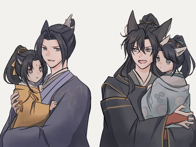 「「うちの子の方が可愛い」」#MDZS 