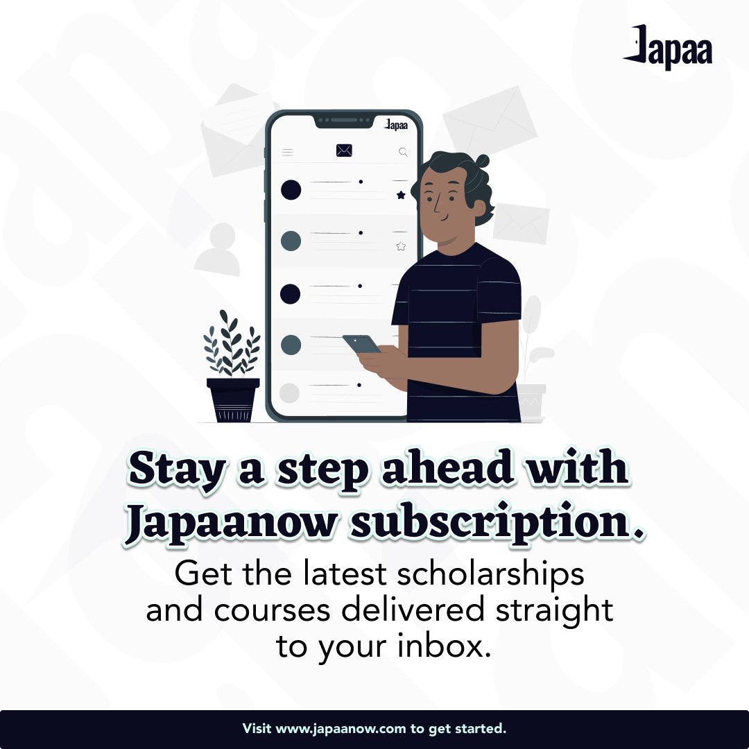 Get the latest scholarships and courses delivered straight to your inbox. 
Subscribe to Japaanow today.

#EducationUpdates #Japaanow #StayInformed #EducationFirst #Japaanow
