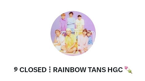 ⭐ : RAINBOW TANS HGC IS RECRUITING NEW MEMBERS❕

› RETWEET (required)
› DROP your @ (required)
› MBF : <a href="/RAINBOWTANSHGC/">ღ</a> (required)
› btspoppers only !
› must be always active ! 
› will send the rules after adding !