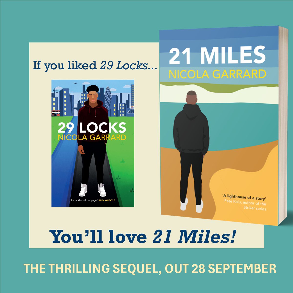 Only three days to go until you can have your very own copy of 21 Miles by @nmgarrard! We can't wait 😃 21 Miles is available to pre-order now: hoperoadpublishing.com/21-miles