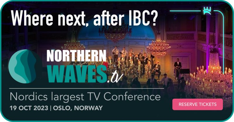 NoriginMedia's tweet image. Done with #IBC? What's next?

🇳🇴 See you in Norway for the leading TV Streaming Tech &amp;amp; Business Conference Northern Waves TV in the Nordics.

🎟️ 👉 Book your tickets now and let's make some waves together! 🌊📺

#NorthernWaves2023 #TVTech