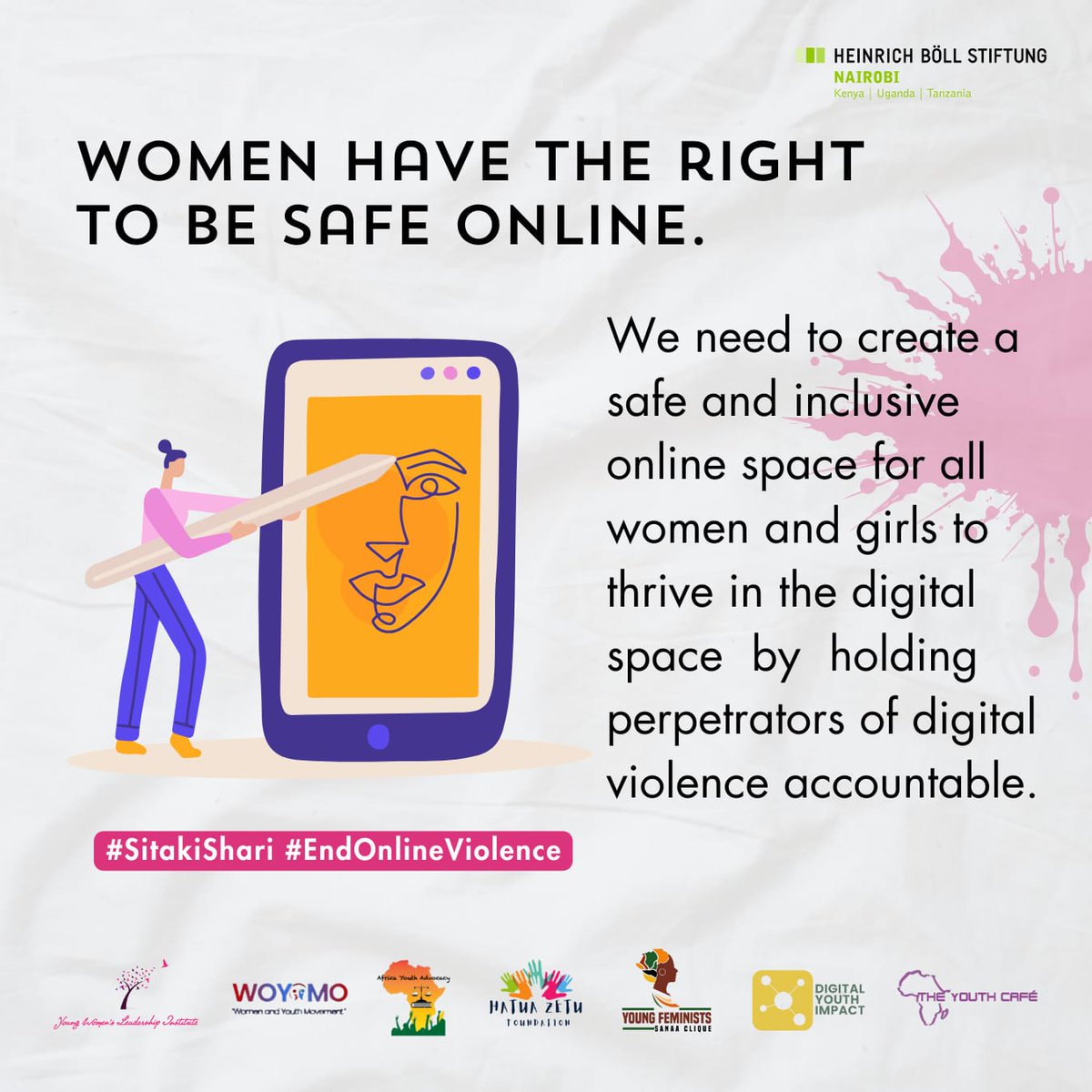 Having a campaign on online safety for women and girls is an initiative that I would want to ask all of you to be a part of. Thanks to @youngwomenleaders

#sitakishari 
#endonlineviolence
#onlinesaftey