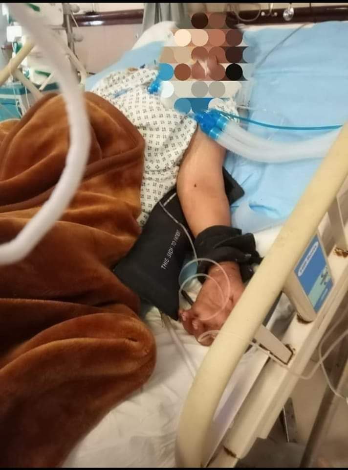 NacgPakistan's tweet photo. This is innocent Nazia Chana, a victim of gang rape, who is fighting for life on the ventilator of Civil Hospital, Karachi. Raise your voice! 
#JusticeForNaziaChanna 
#JusticeForChildren https://t.co/VEGER0iS37