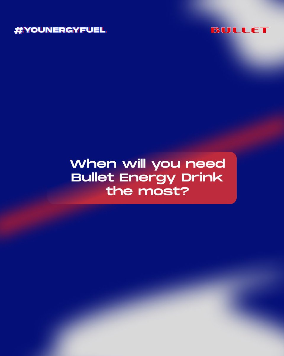 bullet_nigeria's tweet photo. At this point, any answer is right.
What other Nigerian situation will make you need Bullet badly?

#YounergyFuel
#Energyontarget
#BulletNigeria
#BulletEnergyDrink https://t.co/mkrCfY6CxP