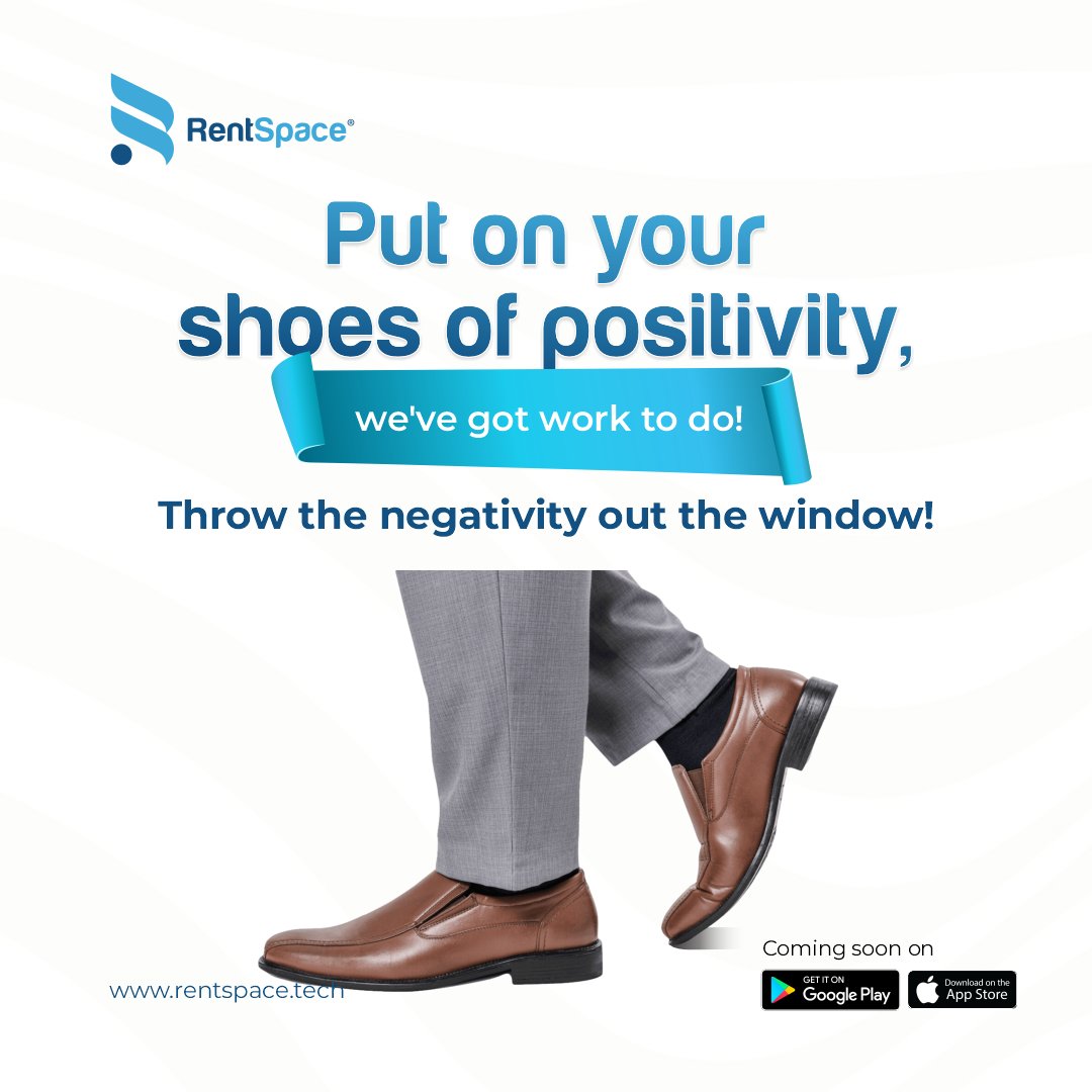 rentspacetech's tweet photo. Positive thinking enhances great work, throw the negativity out the window, there's no time to dwell on negative thinking.
#rentspacetech
#positivethinkingovernegativity
#spacerent
#spacetank
#spacebox
#BBNaijaAllStars
#wegotworktodo https://t.co/6hW04mO7px