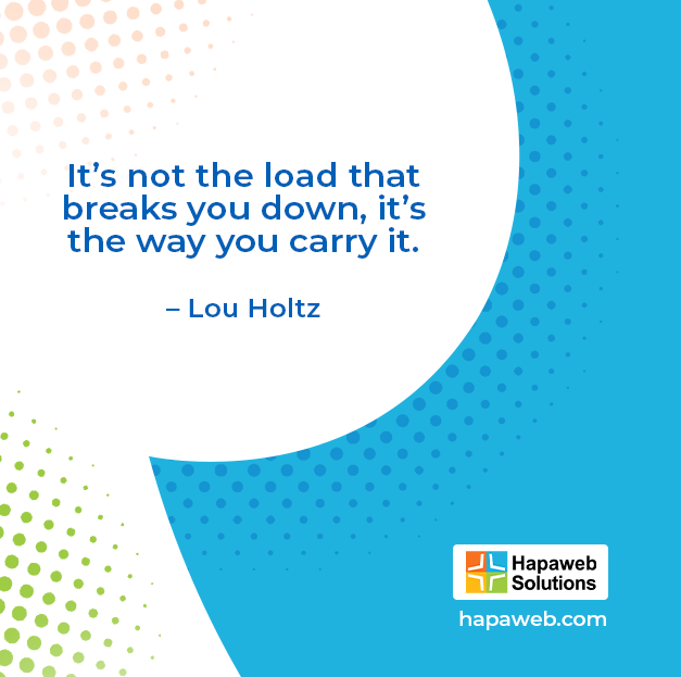 hapaweb's tweet photo. Remember, it's not the load that breaks you down, it's the way you carry it. πͺ Stay resilient and keep pushing forward!
#MotivationMonday
#StrengthInYou
#Hapawebsolutions https://t.co/JA7wBcRsao
